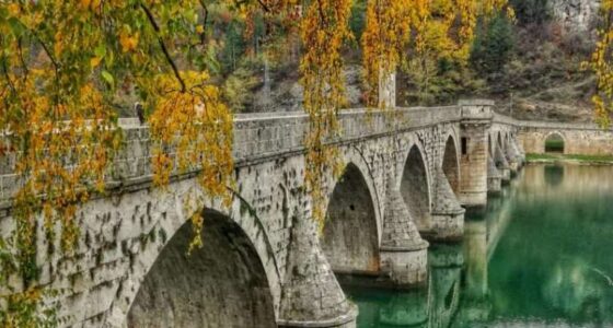 Višegrad - most na reci Drini